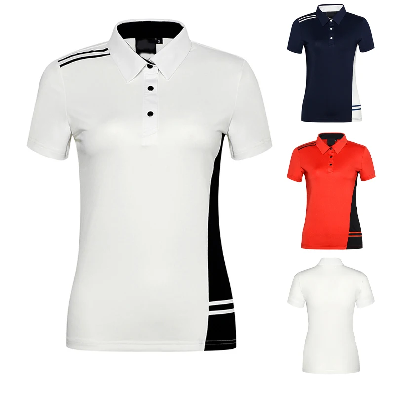 Golf Clothing Women's Sport Casual T-Shirt Outdoor Breathable Quick-Drying Polo Shirt Summer Sweat-Absorbent Short-Sleeved Top
Golf Clothing Women's Sport Casual T-Shirt Outdoor Breathable Quick-Drying Polo Shirt Summer Sweat-Absorbent Short-Sleeved Top