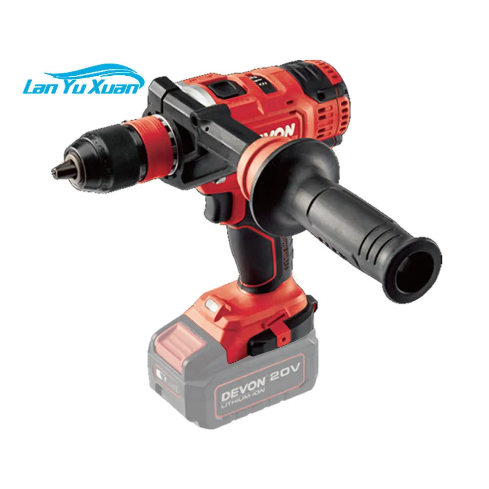 DEVON High- Strength 4speeds 20v Drill Cordless Power Tool Brands Brushless Electric Drill
DEVON High- Strength 4speeds 20v Drill Cordless Power Tool Brands Brushless Electric Drill