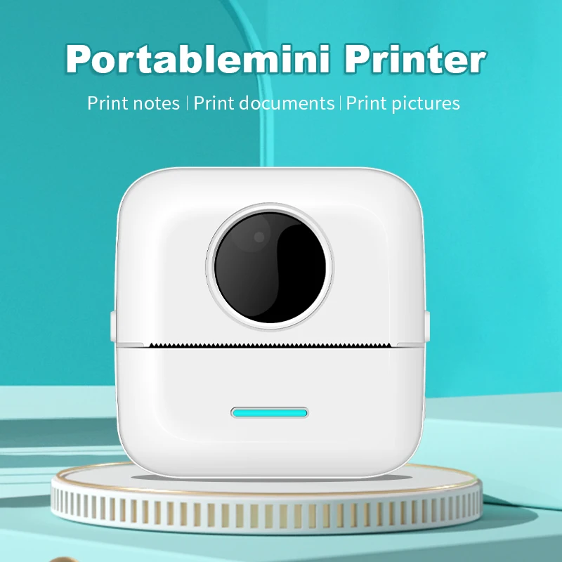 Mini Portable Printer Thermal Printing Wireless Inkless Mini Pocket Printer Self-adhesive Label Printer
Mini Portable Printer Thermal Printing Wireless Inkless Mini Pocket Printer Self-adhesive Label Printer