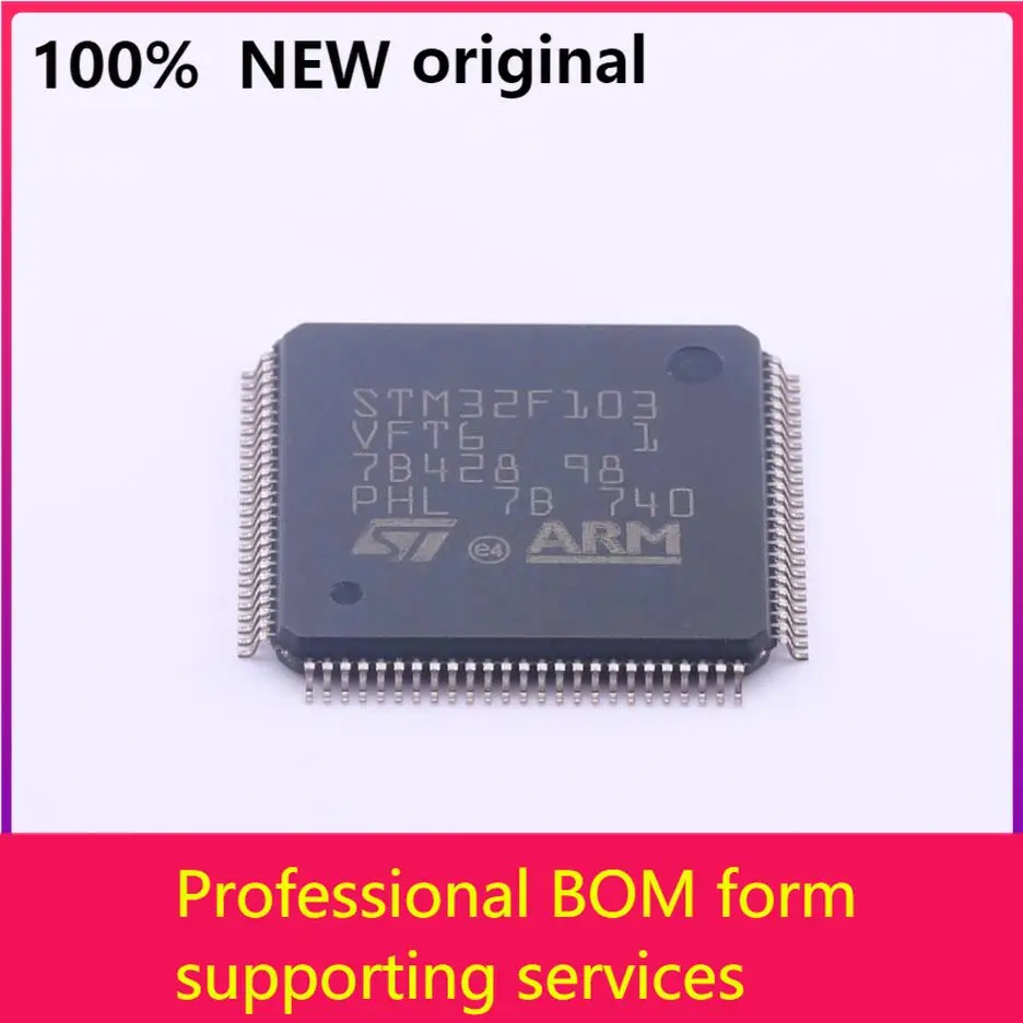 MCU 32-bit ARM Cortex M3 RISC 768KB Flash 2,5 V/3,3 V 3.5-контактный LQFP T/R STM32F103VFT6100 % оригинал
MCU 32-bit ARM Cortex M3 RISC 768KB Flash 2,5 V/3,3 V 3.5-контактный LQFP T/R STM32F103VFT6100 % оригинал
