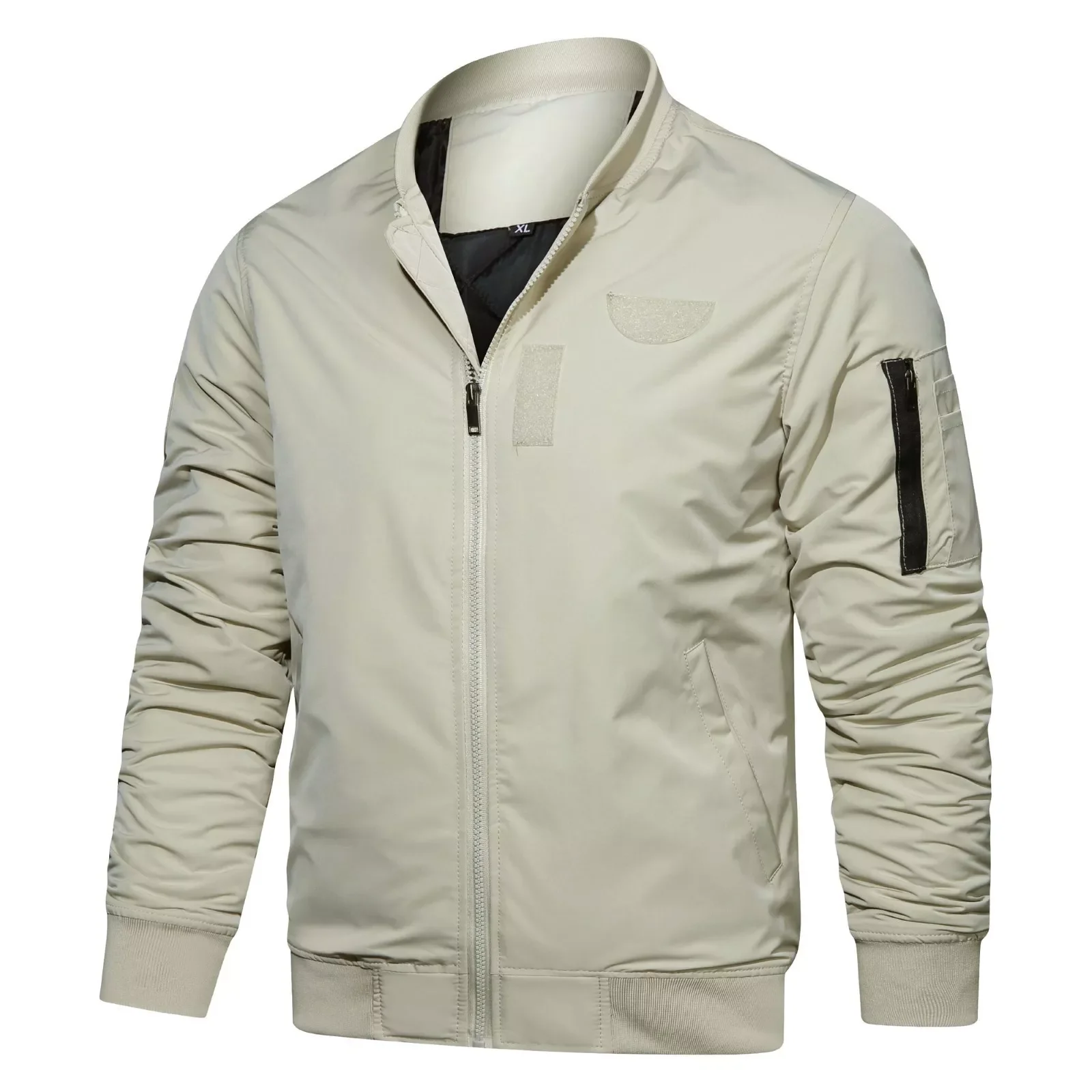 NEW IN Puff Jacket Male Autumn And Winter Windproof Zipper Stand Collar Multi Pockets Long Sleeve Outdoor Jacket Wool Hiking Gea
NEW IN Puff Jacket Male Autumn And Winter Windproof Zipper Stand Collar Multi Pockets Long Sleeve Outdoor Jacket Wool Hiking Gea