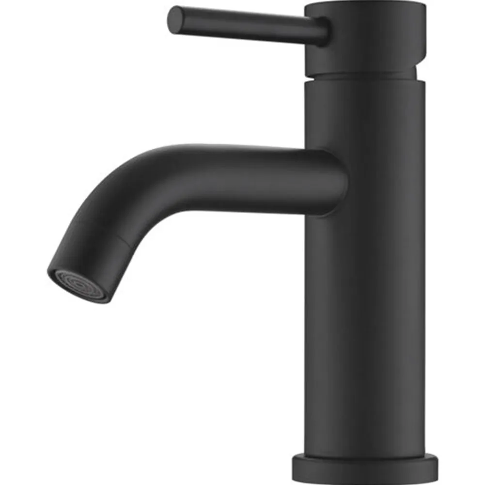 1PC Single Hole Faucet Matte Black Bathroom Sink Faucet Modern Basin Mixer Tap Single Hole Handle Hot And Cold
1PC Single Hole Faucet Matte Black Bathroom Sink Faucet Modern Basin Mixer Tap Single Hole Handle Hot And Cold