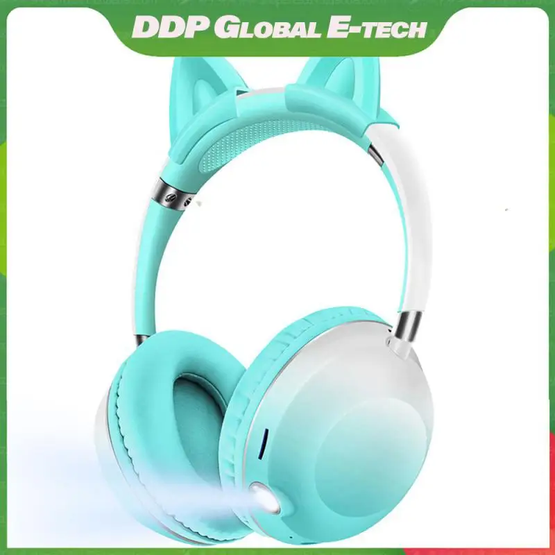 With Mic Sport Headphones Noise Reduction Long Standby Stereo Cute Music Helmet Stereo Flash Light Headset Removable
With Mic Sport Headphones Noise Reduction Long Standby Stereo Cute Music Helmet Stereo Flash Light Headset Removable