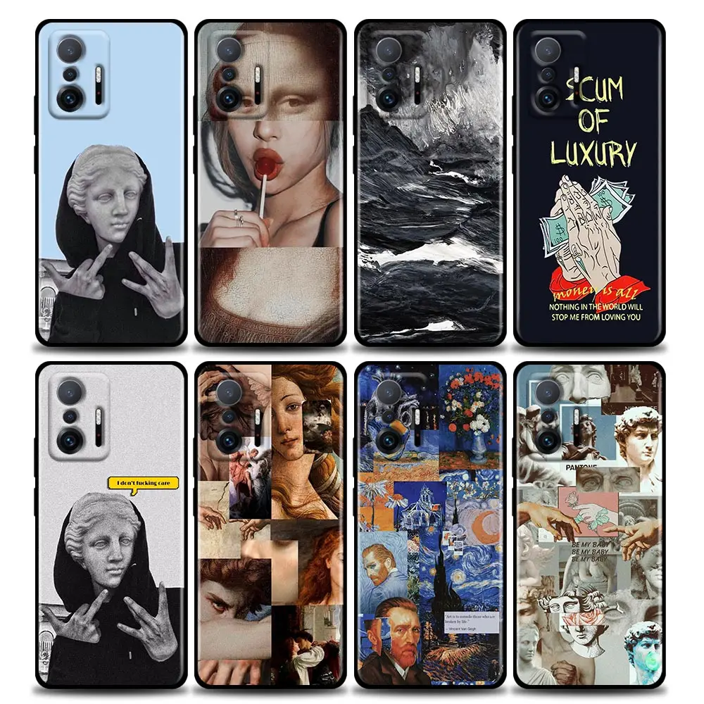 Case for Xiaomi Mi 11i 12 12X 11 11X 11T Case Poco X3 NFC M3 Pro F3 GT M4 Cover PaintingMona Lisa Van-Gogh David Abstract Art
Case for Xiaomi Mi 11i 12 12X 11 11X 11T Case Poco X3 NFC M3 Pro F3 GT M4 Cover PaintingMona Lisa Van-Gogh David Abstract Art