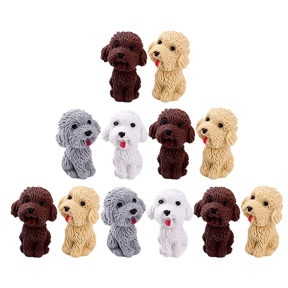 24PCS Decorative Teddy Dog Eraser Adorable Teddy Dog Eraser Cartoon Painting Eraser Gift for Child Kids School
24PCS Decorative Teddy Dog Eraser Adorable Teddy Dog Eraser Cartoon Painting Eraser Gift for Child Kids School