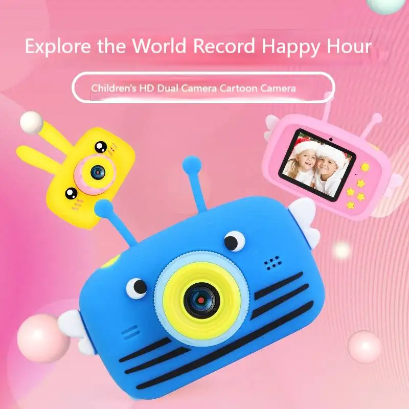 New rabbit children's digital camera mini camera small SLR HD photographing cartoon toy children's birthday gift
New rabbit children's digital camera mini camera small SLR HD photographing cartoon toy children's birthday gift