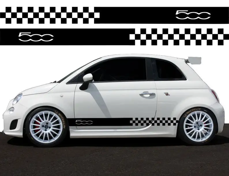 Fiat 500 Checkered 1 500 Side Stripe Decal Decorate Car Long Pull Flower Door Decorative Self Adhesive Auto Parts Vinyl Wrap
Fiat 500 Checkered 1 500 Side Stripe Decal Decorate Car Long Pull Flower Door Decorative Self Adhesive Auto Parts Vinyl Wrap