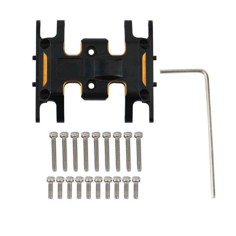 Metal Center Gearbox Mount Transmission Skid Plate for 1/24 RC Crawler Car Axial SCX24 90081 AXI00001 Upgrade Parts
Metal Center Gearbox Mount Transmission Skid Plate for 1/24 RC Crawler Car Axial SCX24 90081 AXI00001 Upgrade Parts