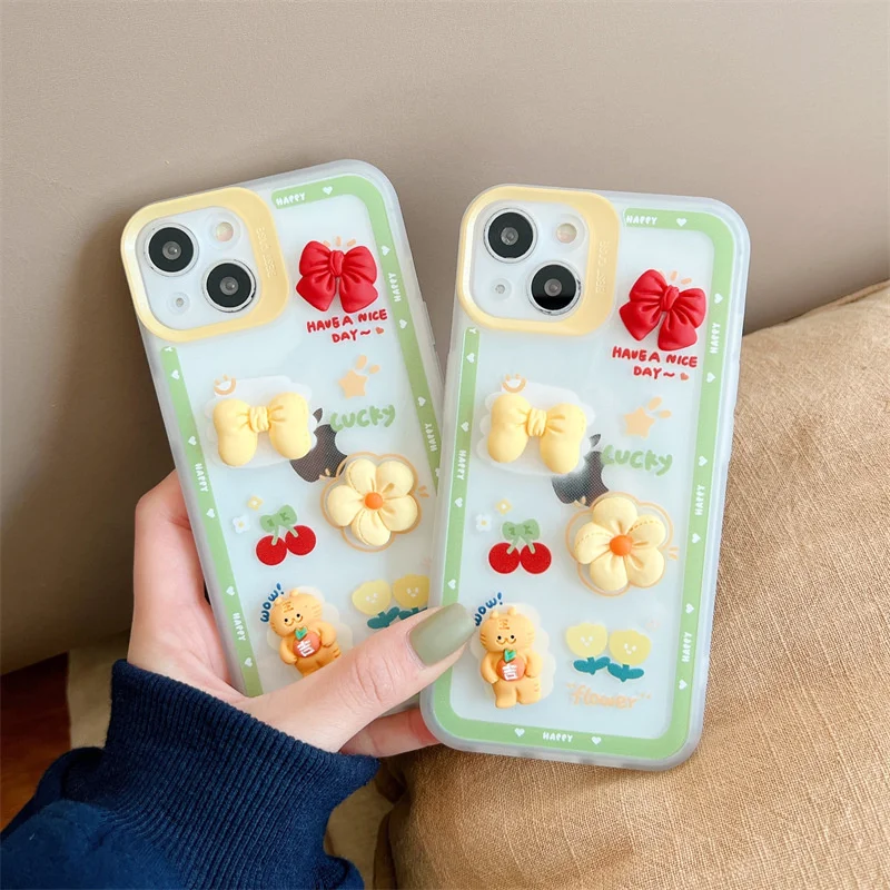 Cartoon 3D Bow Tie Flowers Orange Tiger Full Edge Anti-drop Cover For iphone 11 12 13 Pro Max XR X Xs Max 7 8 Plus Phone Case
Cartoon 3D Bow Tie Flowers Orange Tiger Full Edge Anti-drop Cover For iphone 11 12 13 Pro Max XR X Xs Max 7 8 Plus Phone Case