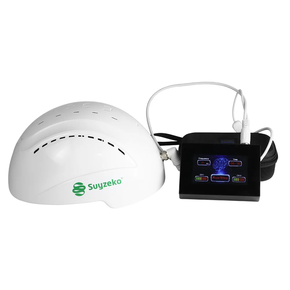 Infrared 810nm Led Light Therapy Photobiomodulation Brain Stimulation Helmet For Anxiety
Infrared 810nm Led Light Therapy Photobiomodulation Brain Stimulation Helmet For Anxiety