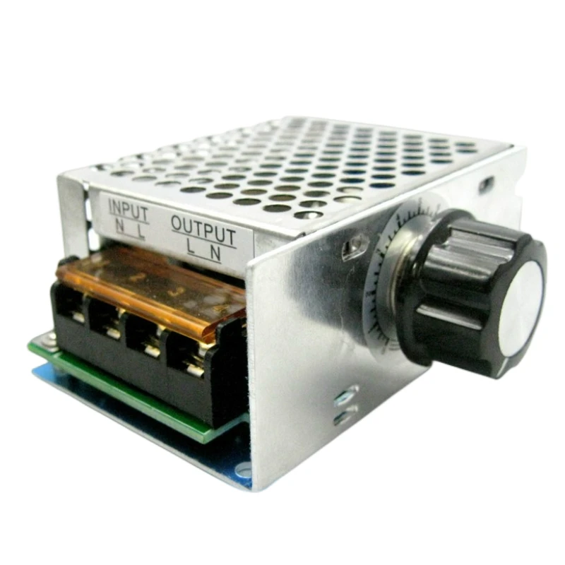 4000W 220V AC SCR Motor Speed Controller Module Voltage Regulator Temperature Dimmer for Electric Furnace Water Heater LED Light
4000W 220V AC SCR Motor Speed Controller Module Voltage Regulator Temperature Dimmer for Electric Furnace Water Heater LED Light