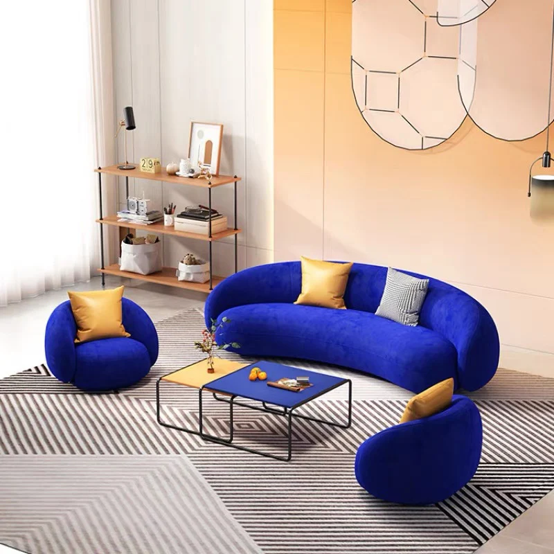 Nordic Style Stretch Sofa Velvet Relax Curved Modern Couch Luxury Lazy Unusual Designer Soft Canape Salon Living Room Furniture
Nordic Style Stretch Sofa Velvet Relax Curved Modern Couch Luxury Lazy Unusual Designer Soft Canape Salon Living Room Furniture