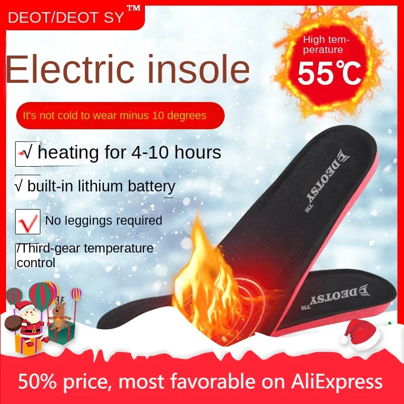 Wireless Rechargeable Heated Insoles for Winter Outdoor Warmth, Unisex Three-Level Temperature Adjustment
Wireless Rechargeable Heated Insoles for Winter Outdoor Warmth, Unisex Three-Level Temperature Adjustment