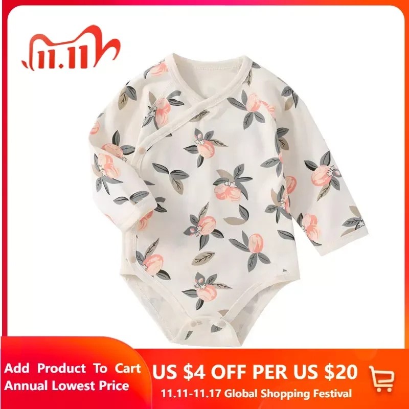 Rompers for baby girls boys Print bodysuits & one-pieces Cover Button Jumpsuit 5-day shipping baby clothes Newborn Clothes
Rompers for baby girls boys Print bodysuits & one-pieces Cover Button Jumpsuit 5-day shipping baby clothes Newborn Clothes