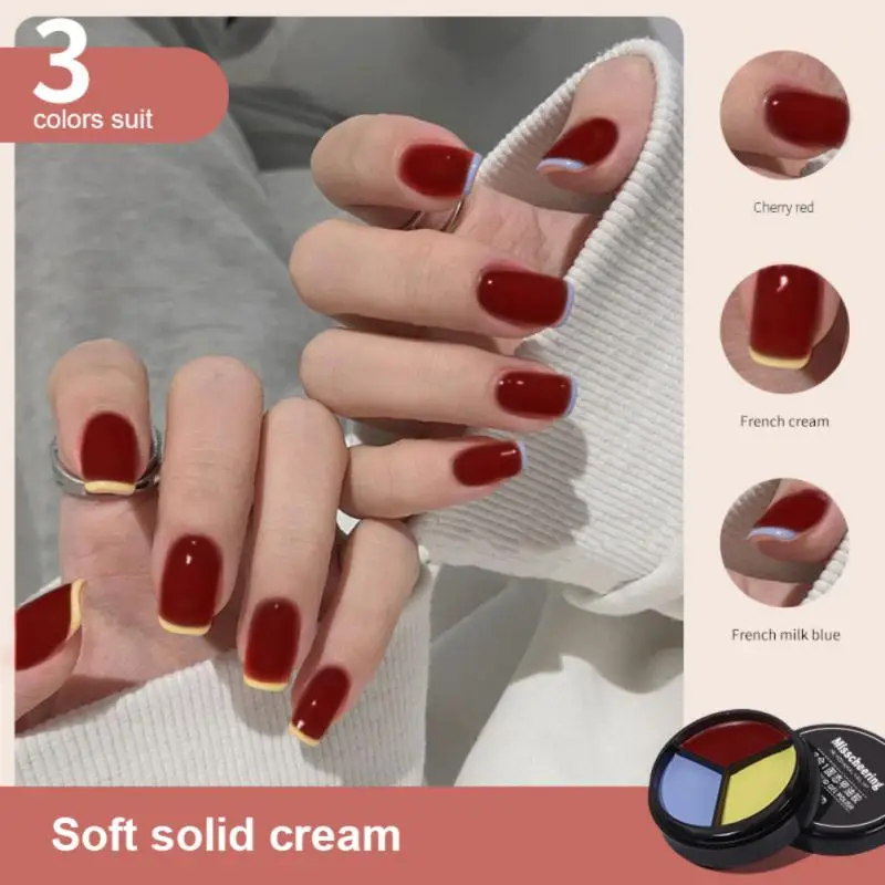 3 Colors Solid Cream Color Gel Nail Polish Soak Off UV LED Lamp Gel Varnish Painting Nail Tips Gel Manicures Nail Art Gel TSLM1
3 Colors Solid Cream Color Gel Nail Polish Soak Off UV LED Lamp Gel Varnish Painting Nail Tips Gel Manicures Nail Art Gel TSLM1