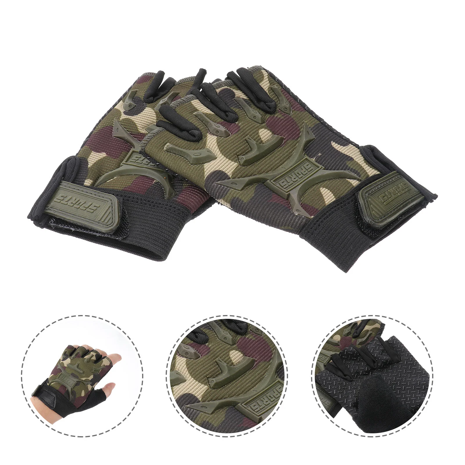 Gloves Kids Half Fingercycling Riding Cold Fullweather Climbing Childrenracing Palm Fingerless Mountain Grip Extraanti
Gloves Kids Half Fingercycling Riding Cold Fullweather Climbing Childrenracing Palm Fingerless Mountain Grip Extraanti