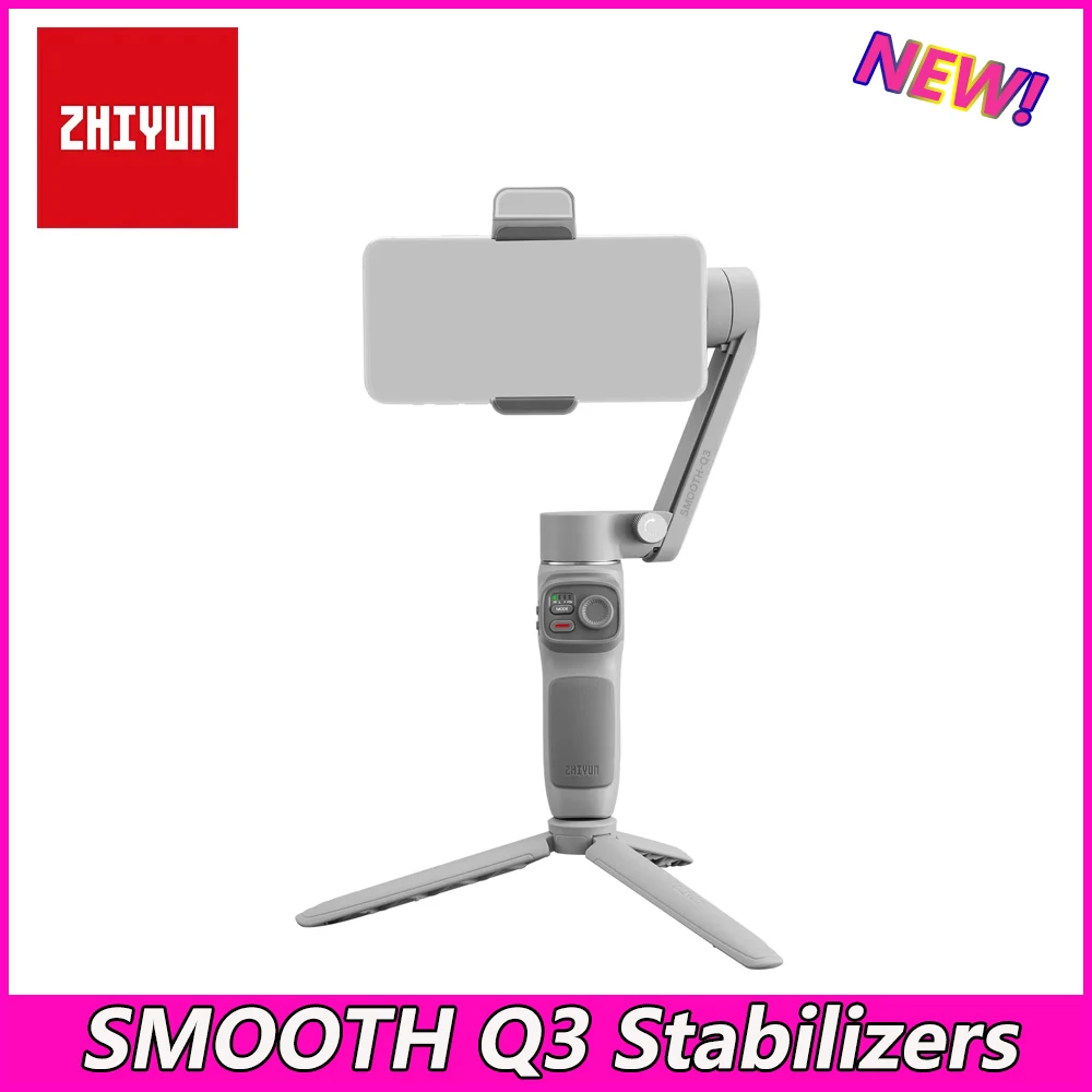 Стабилизаторы ZHIYUN SMOOTH Q3, шарнирный 3-осевой гибкий телефон с заполняющим светом для Xiaomi iPhone Samsung Android
Стабилизаторы ZHIYUN SMOOTH Q3, шарнирный 3-осевой гибкий телефон с заполняющим светом для Xiaomi iPhone Samsung Android