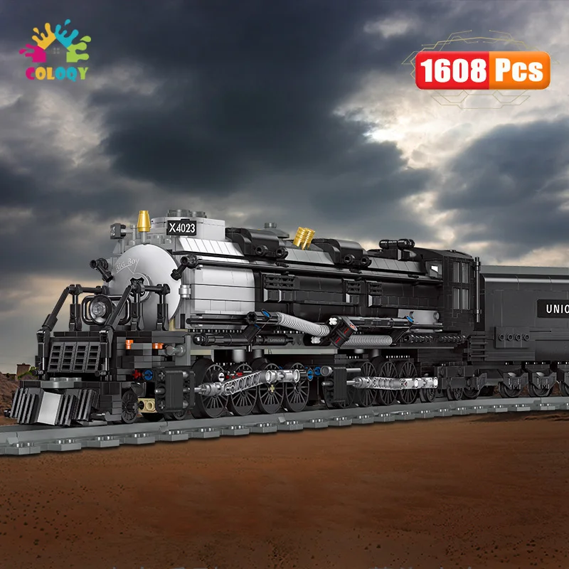 New 1608Pcs Engineering Toys Steam Train Building Blocks Assemble Model Bricks Educational Toys For Children Birthday Gifts
New 1608Pcs Engineering Toys Steam Train Building Blocks Assemble Model Bricks Educational Toys For Children Birthday Gifts
