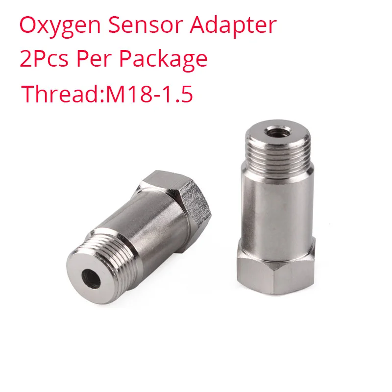 2Pcs Oxygen Sensor Adapter Body Length 45mm Thread M18x1.5 Metal Extension Adapter Used in Exhaust System Catalytic Converter
2Pcs Oxygen Sensor Adapter Body Length 45mm Thread M18x1.5 Metal Extension Adapter Used in Exhaust System Catalytic Converter