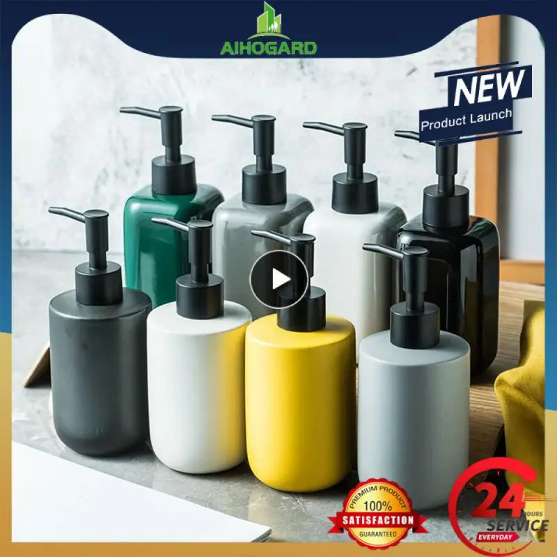Press The Bottle Ceramic Empty Bottle With Pressure Pump For Hotel Club Home Bathroom Supplies Free From Rust And Blackening
Press The Bottle Ceramic Empty Bottle With Pressure Pump For Hotel Club Home Bathroom Supplies Free From Rust And Blackening