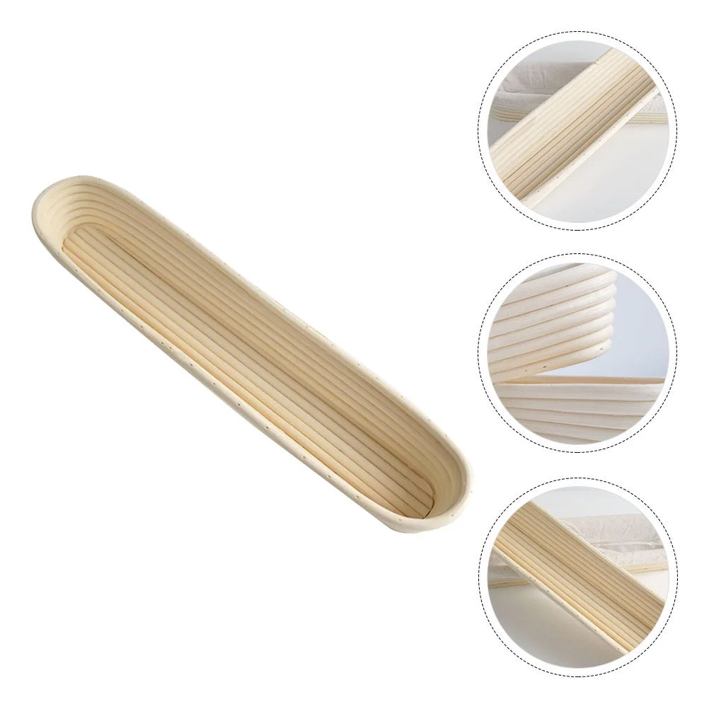 Bread Basket Clay Mold Fermentation Tools Baking Accessory Long Rattan Dough Vine. Proofing
Bread Basket Clay Mold Fermentation Tools Baking Accessory Long Rattan Dough Vine. Proofing