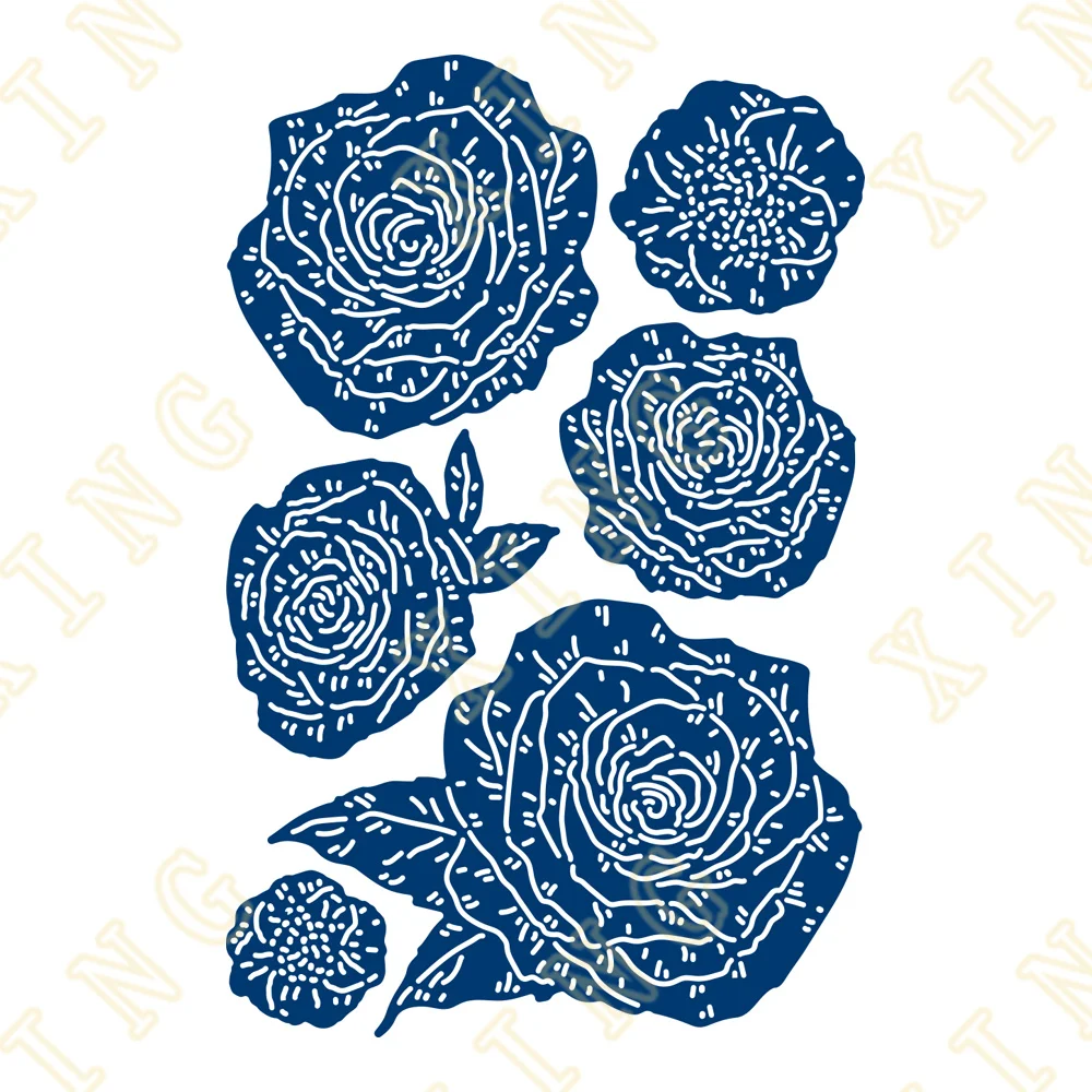Floral Threads New Arrival Metal Cutting Dies Scrapbook Diary Decoration Stencil Embossing Template Diy Greeting Card Handmade
Floral Threads New Arrival Metal Cutting Dies Scrapbook Diary Decoration Stencil Embossing Template Diy Greeting Card Handmade