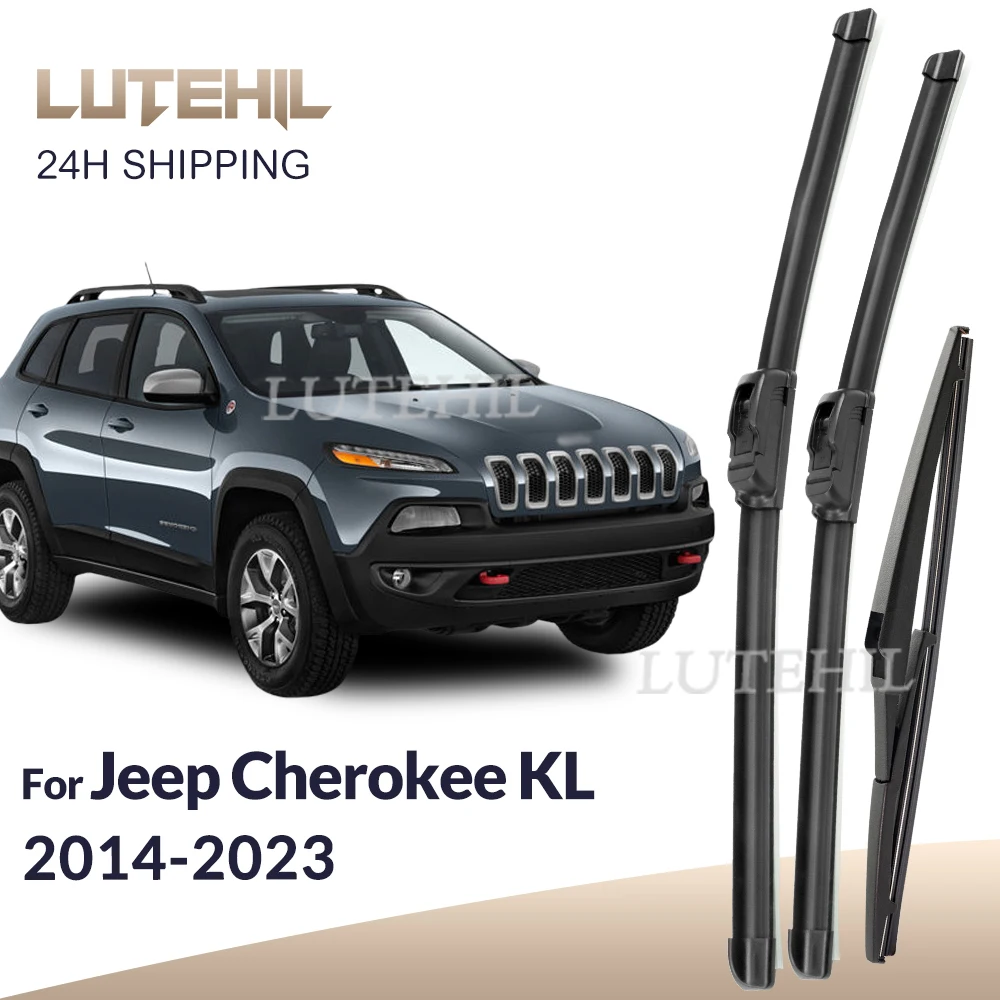Для Jeep Cherokee KL 2014-2023 2015 2016 2017 стеклоочиститель передние и задние щетки стеклоочистителя лобовое стекло щетки для окон 26 "+ 18" + 14" 
Для Jeep Cherokee KL 2014-2023 2015 2016 2017 стеклоочиститель передние и задние щетки стеклоочистителя лобовое стекло щетки для окон 26 "+ 18" + 14"