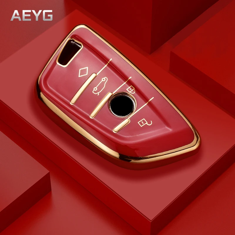 Soft TPU Car Remote Key Case Cover Shell For BMW X1 X3 X5 X6 1 3 5 6 7 Series G01 G02 G05 G20 G30 G11 F15 F16 Keychain Holder
Soft TPU Car Remote Key Case Cover Shell For BMW X1 X3 X5 X6 1 3 5 6 7 Series G01 G02 G05 G20 G30 G11 F15 F16 Keychain Holder