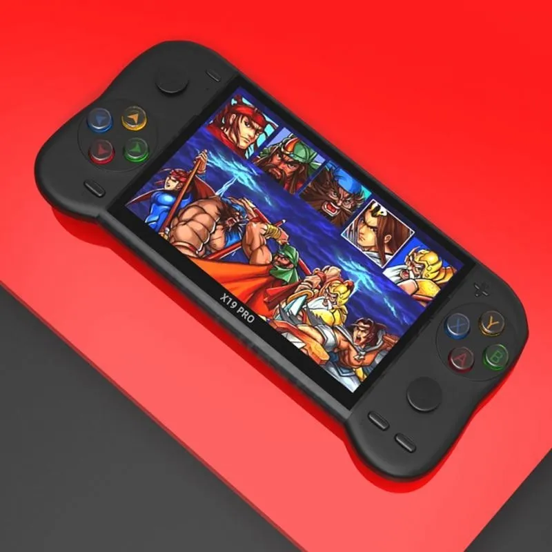 X19 Pro Retro Handheld Video Game Console 5.1-inch TFT Screen Built-in 6800+Classic Games Dual Joystick Portable Game Players
X19 Pro Retro Handheld Video Game Console 5.1-inch TFT Screen Built-in 6800+Classic Games Dual Joystick Portable Game Players