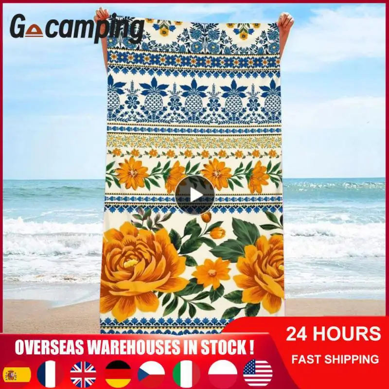 Skin Friendly Printed Soft Multifunctional Quick Drying Microfiber Ultra-fine Fiber Lightweight Texture Absorbent Beach Towel
Skin Friendly Printed Soft Multifunctional Quick Drying Microfiber Ultra-fine Fiber Lightweight Texture Absorbent Beach Towel