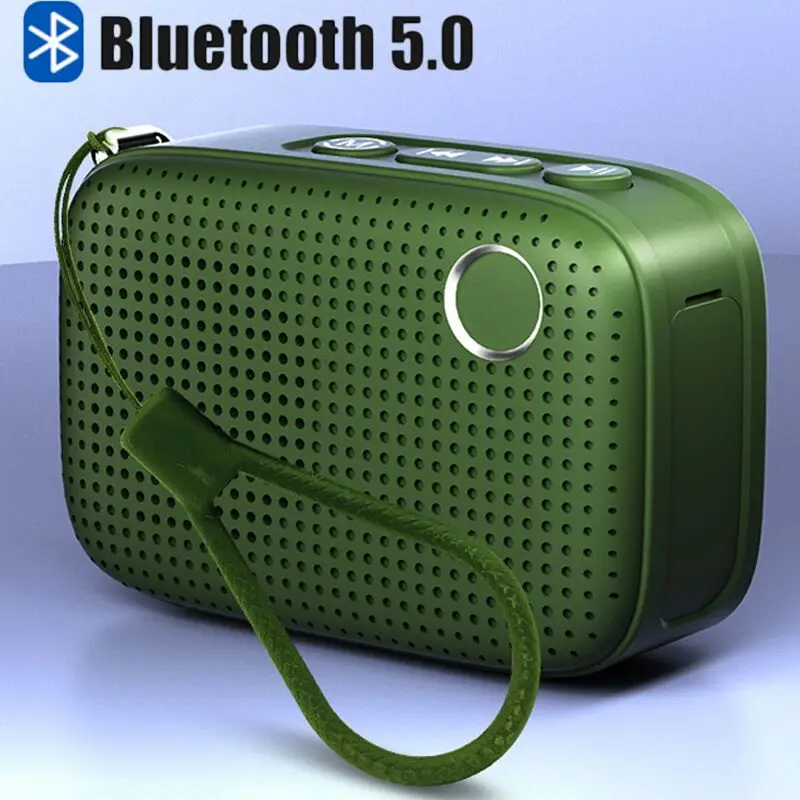 Mini Radio Portable FM Radio Reciver Bluetooth Speaker with Stereo Surround Loudspeaker Support Card Play
Mini Radio Portable FM Radio Reciver Bluetooth Speaker with Stereo Surround Loudspeaker Support Card Play