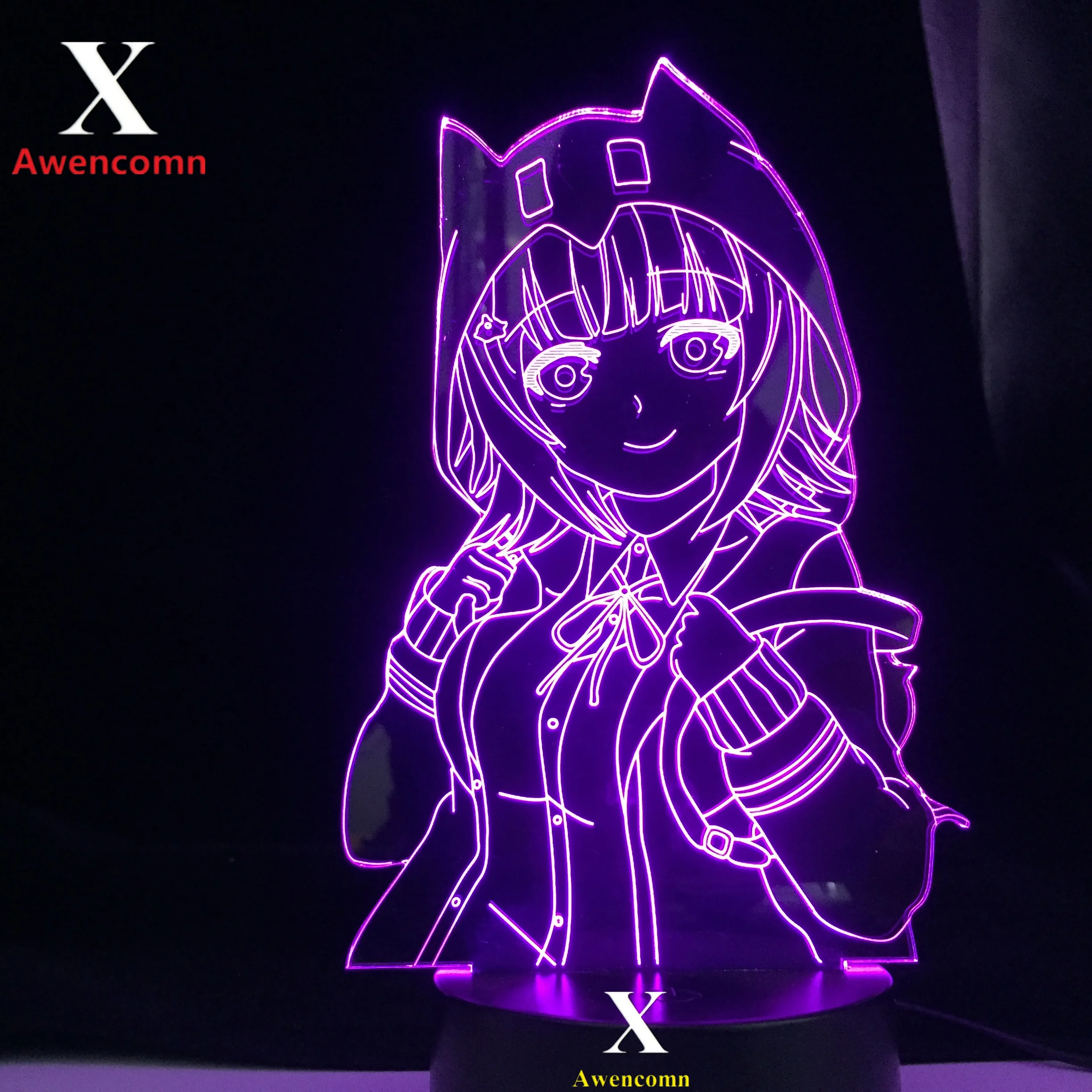 Danganronpa Chiaki Nanami 3D Led Night Light Lamp for Bedroom Decor Kids Gift Danganronpa Acrylic 3d Lamp
Danganronpa Chiaki Nanami 3D Led Night Light Lamp for Bedroom Decor Kids Gift Danganronpa Acrylic 3d Lamp