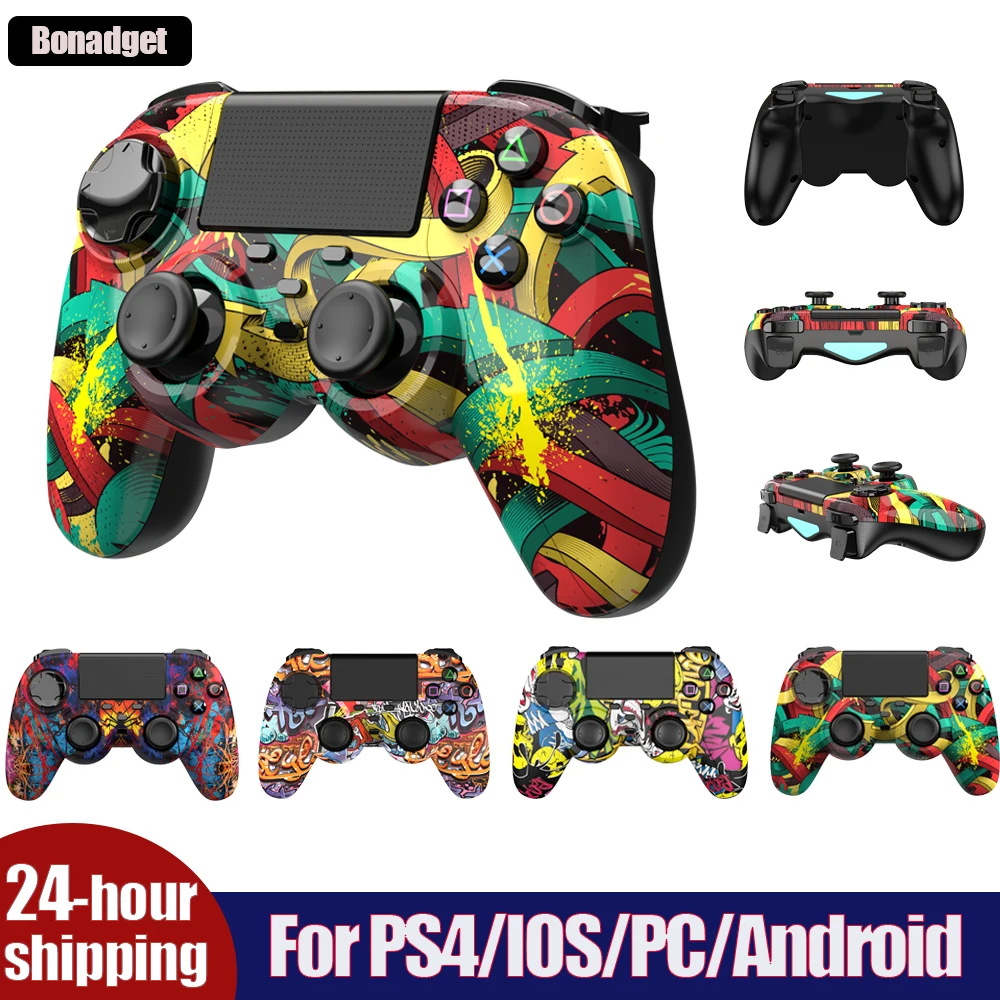 Wireless Joystick For Sony PS4/PS3/IOS/Android/PC/Ipad Video Gaming Controller Console Gamepad
Wireless Joystick For Sony PS4/PS3/IOS/Android/PC/Ipad Video Gaming Controller Console Gamepad