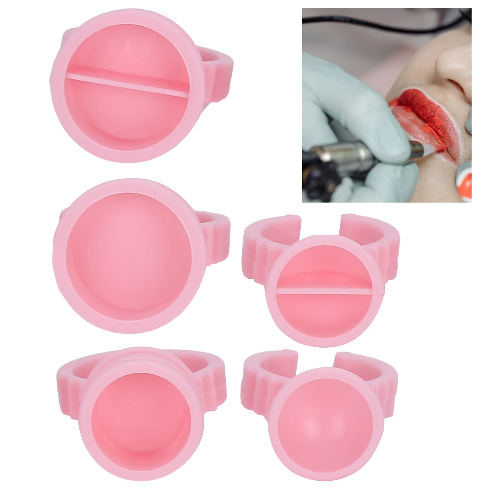1000pcs DisposableTattoo Ink Ring Cups Pigment Cups Adjustable Eyelash Grafting Tool Tattoo Needle Accessorie Makeup Tattoo Tool
1000pcs DisposableTattoo Ink Ring Cups Pigment Cups Adjustable Eyelash Grafting Tool Tattoo Needle Accessorie Makeup Tattoo Tool