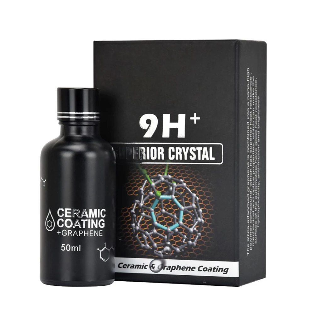 50ml 9H Car Ceramic Coating Liquid Waterproof Hydrophobic Glass Coating Car Paint Polishing Agent Paint Care
50ml 9H Car Ceramic Coating Liquid Waterproof Hydrophobic Glass Coating Car Paint Polishing Agent Paint Care