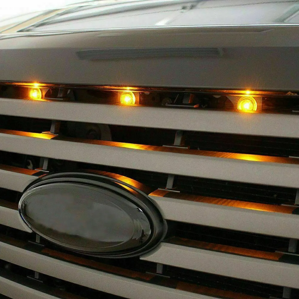6 PCS Front Bumper Led Lights For Car Led Amber Lights For Dodge RAM 1500 2500 3500 Car Led Grille Lighting Kit
6 PCS Front Bumper Led Lights For Car Led Amber Lights For Dodge RAM 1500 2500 3500 Car Led Grille Lighting Kit