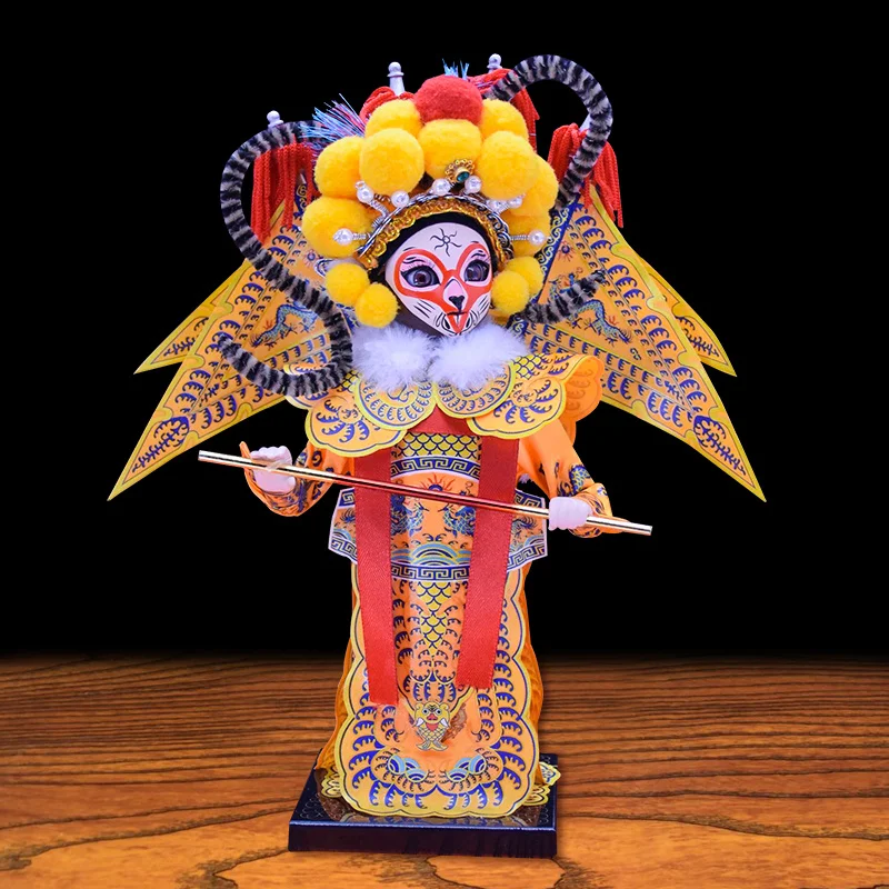 Beijing Opera Silk Doll Handicraft Decoration Chinese Characteristic Foreign Affairs Gift
Beijing Opera Silk Doll Handicraft Decoration Chinese Characteristic Foreign Affairs Gift