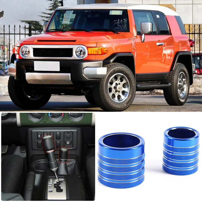 For 2007-2021 Toyota FJ Cruiser aluminum alloy car gear shift head rod decorative cover sticker interior accessories
For 2007-2021 Toyota FJ Cruiser aluminum alloy car gear shift head rod decorative cover sticker interior accessories