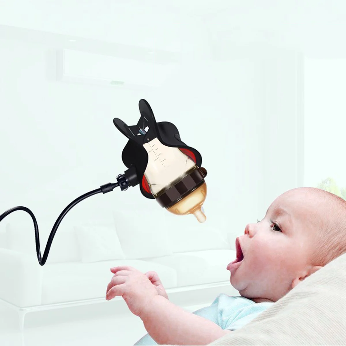 Universal Baby Bottle Holder Bendable Cup Holder Clip Flexible Baby Bottle Shelf Wheelchair Water Bottle Holder Indoor Outdoor
Universal Baby Bottle Holder Bendable Cup Holder Clip Flexible Baby Bottle Shelf Wheelchair Water Bottle Holder Indoor Outdoor
