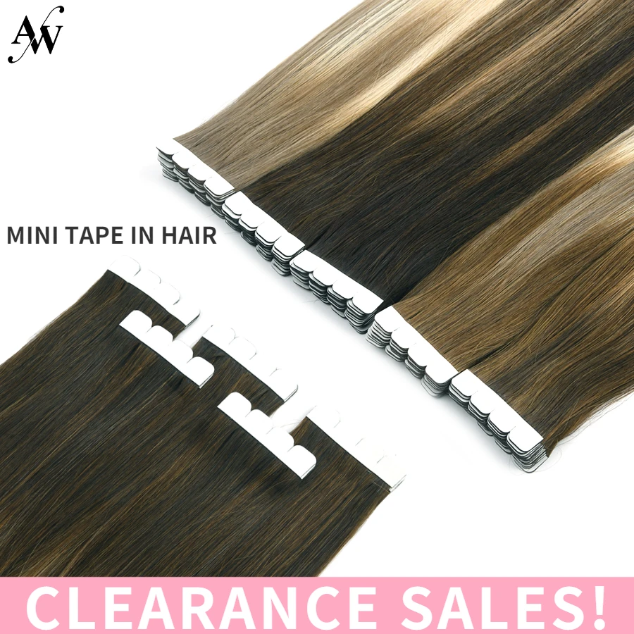 AW Mini Tape In Human Hair Extensions Omber Balayage Blonde Skin Weft None-Remy Natural Human Hair Skin Weft Adhesive For Salon
AW Mini Tape In Human Hair Extensions Omber Balayage Blonde Skin Weft None-Remy Natural Human Hair Skin Weft Adhesive For Salon