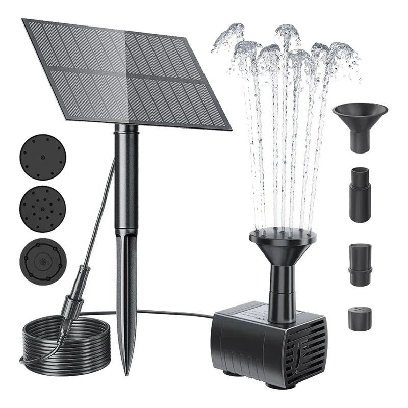 Solar Power Fountain Pump Plastic Solar Water Pump For Bird Bath Garden Backyard Pool Solar Powered Water Fountain Pump
Solar Power Fountain Pump Plastic Solar Water Pump For Bird Bath Garden Backyard Pool Solar Powered Water Fountain Pump