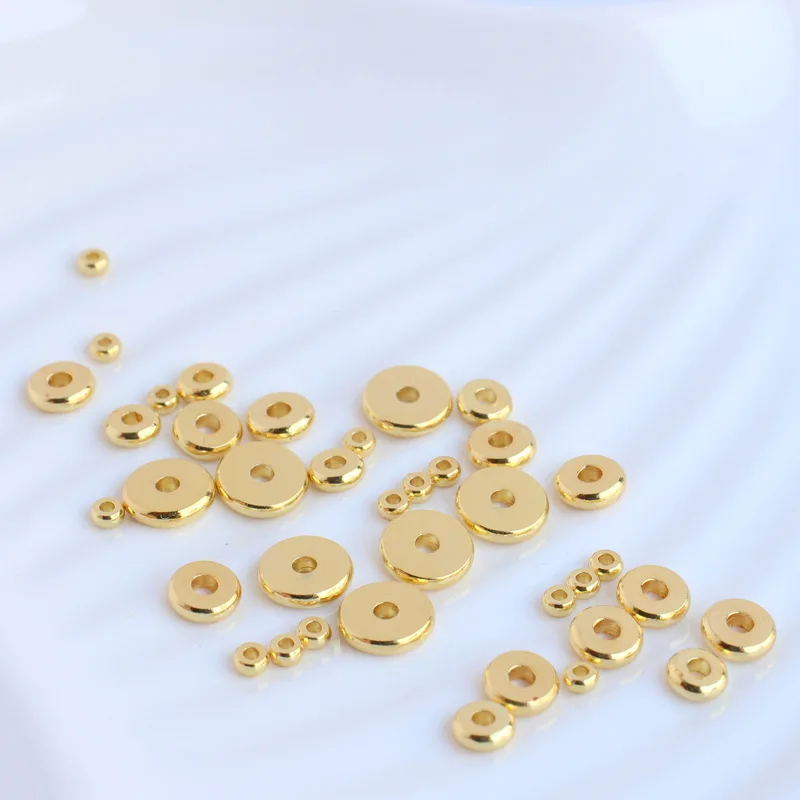Copper Round Flat Spacer Loose Bead Chip Disk Handmade Beads For DIY Bracelets Necklace Jewelry Making Supplies Accessories
Copper Round Flat Spacer Loose Bead Chip Disk Handmade Beads For DIY Bracelets Necklace Jewelry Making Supplies Accessories