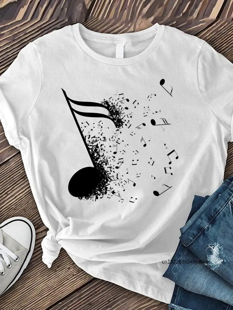 Summer Ladies Print T Shirts Fashion Women Clothing Music Trend Lovely Style Cute Short Sleeve Graphic Tee Female T-shirts
Summer Ladies Print T Shirts Fashion Women Clothing Music Trend Lovely Style Cute Short Sleeve Graphic Tee Female T-shirts