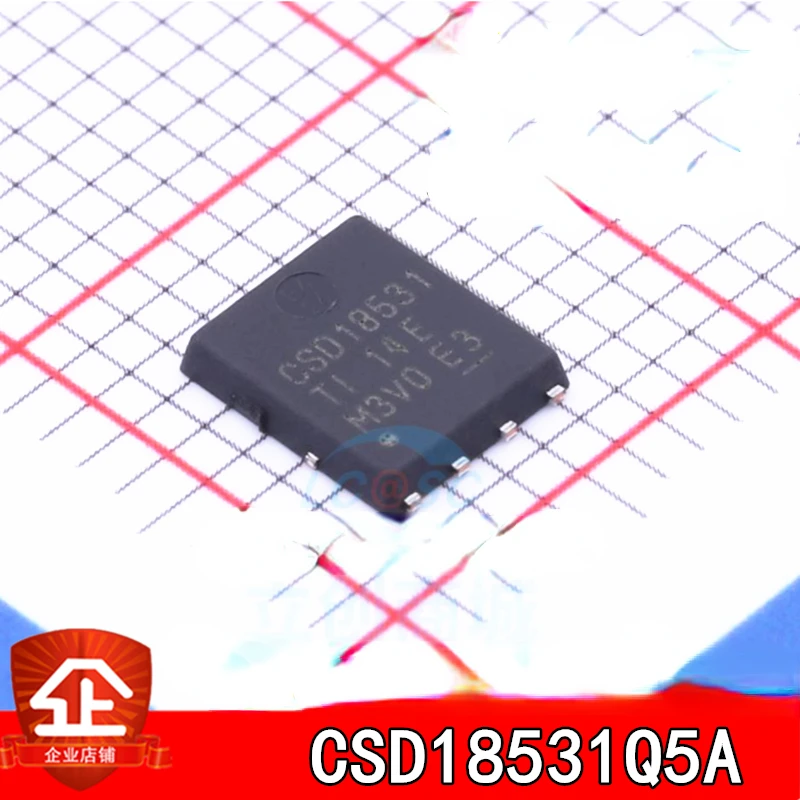 5pcs New and original CSD18531Q5A Screen printing CSD18531 VSONP-8 N channel transistor CSD18531Q5A VSONP8
5pcs New and original CSD18531Q5A Screen printing CSD18531 VSONP-8 N channel transistor CSD18531Q5A VSONP8