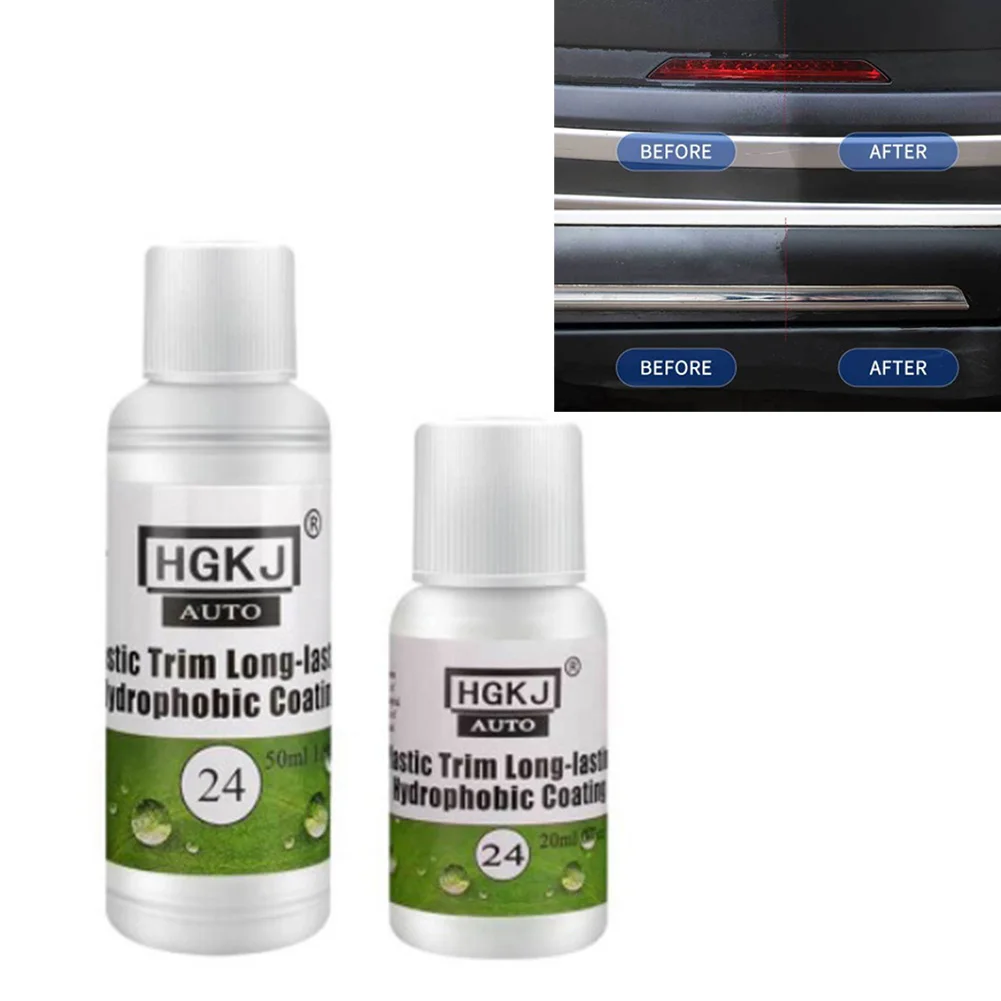 50 100ML Plastic Renovator HGKJ24 Coating For Auto Plastic Rubber Repair Clean Restore Gloss Black Shine Seal Brighten Retread
50 100ML Plastic Renovator HGKJ24 Coating For Auto Plastic Rubber Repair Clean Restore Gloss Black Shine Seal Brighten Retread