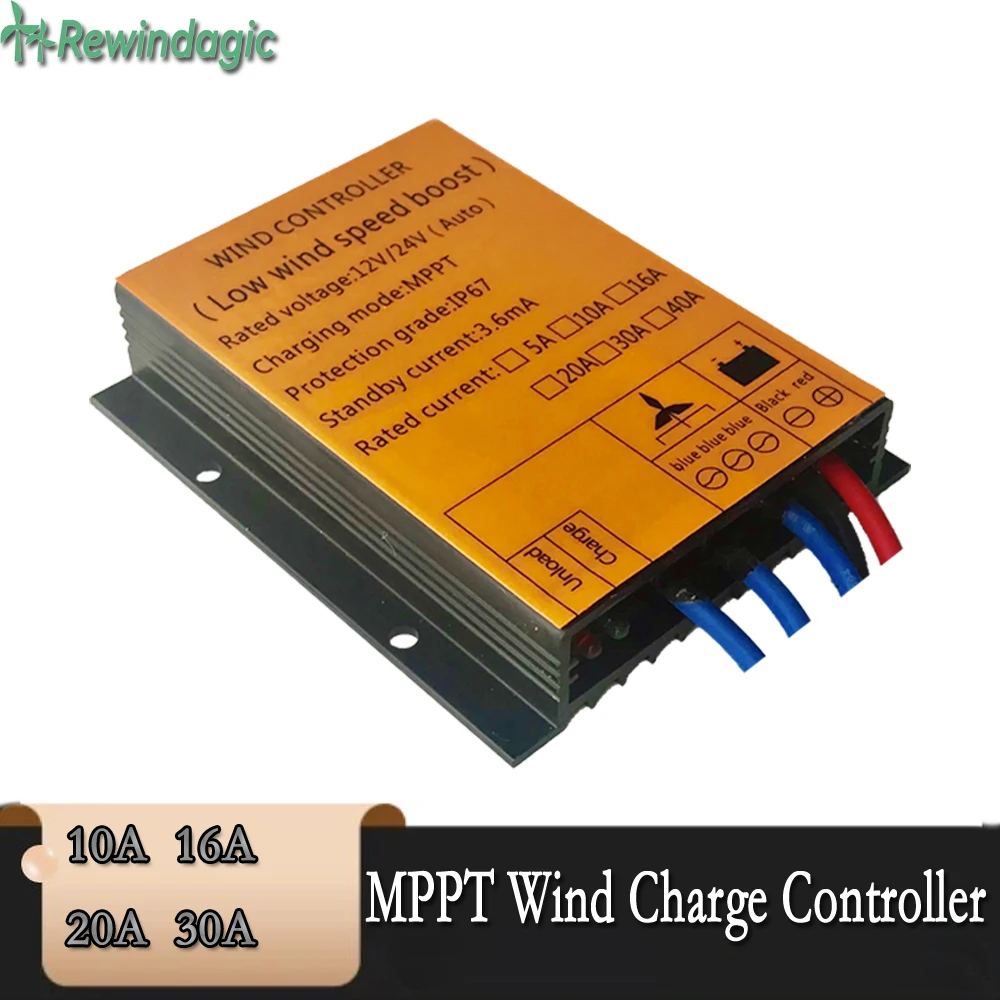 12V 24V Auto 48V MPPT Charge Controller For Wind Turbine Three Phase Low Wind Speed Voltage Regulator For Wind Generator
12V 24V Auto 48V MPPT Charge Controller For Wind Turbine Three Phase Low Wind Speed Voltage Regulator For Wind Generator