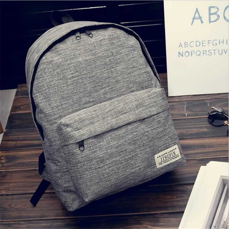 Men Male Canvas Backpack Gray Casual Rucksacks 15inch Laptop Backpacks College Student School Bag Backpack Women Mochila
Men Male Canvas Backpack Gray Casual Rucksacks 15inch Laptop Backpacks College Student School Bag Backpack Women Mochila