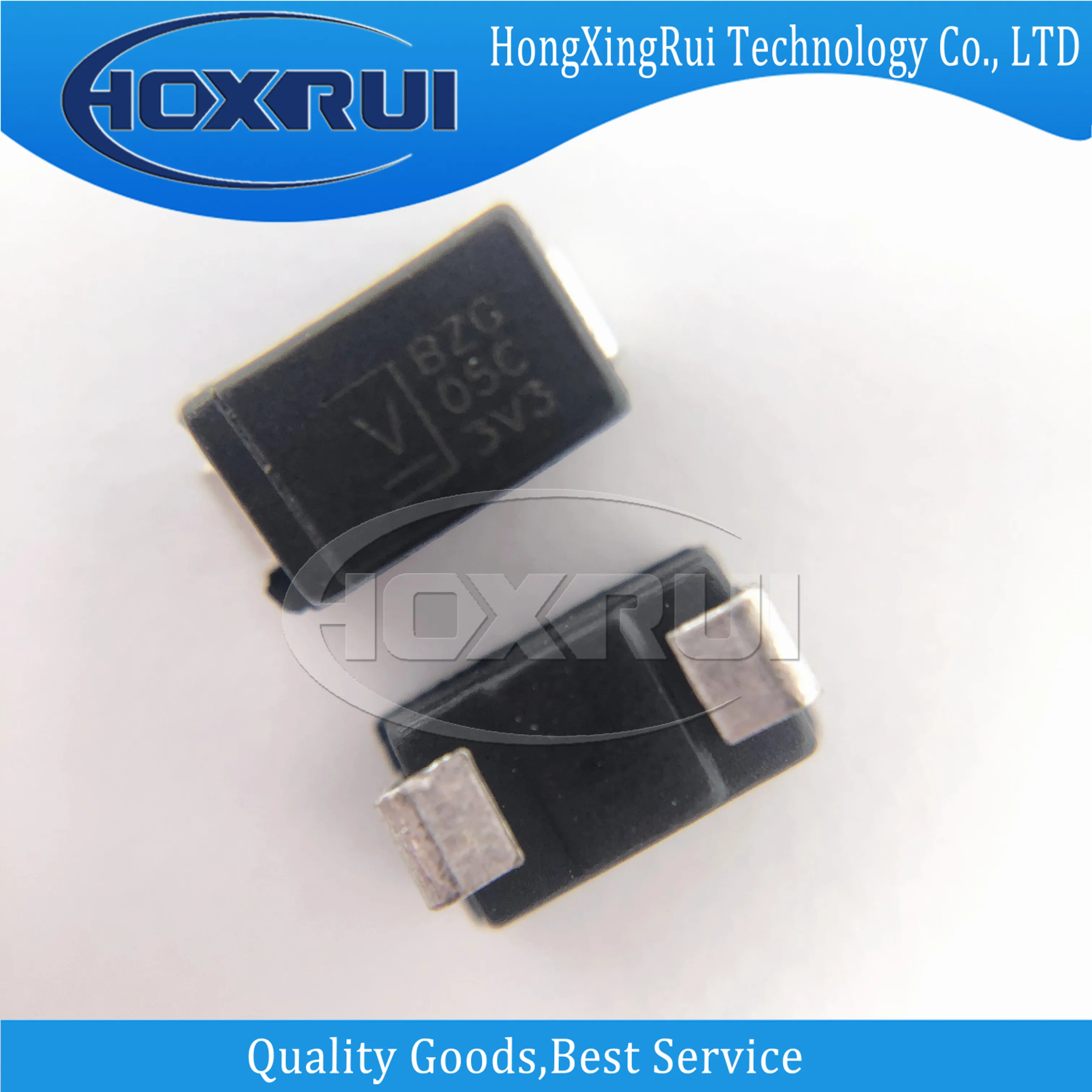 (10 pieces),BZG05C3V3-M3-08,SMA (DO-214AC),Diode Zener Single 3.3V 6% 1.25W,
(10 pieces),BZG05C3V3-M3-08,SMA (DO-214AC),Diode Zener Single 3.3V 6% 1.25W,