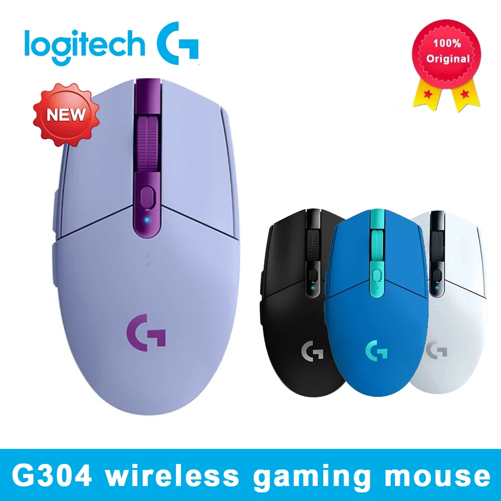 Logitech G304 оригинальная игровая мышь LIGHTSPEED 12000DPI USB 2,4G беспроводной датчик HERO 5AA батарея для LOL Gamer Быстрая доставка
Logitech G304 оригинальная игровая мышь LIGHTSPEED 12000DPI USB 2,4G беспроводной датчик HERO 5AA батарея для LOL Gamer Быстрая доставка