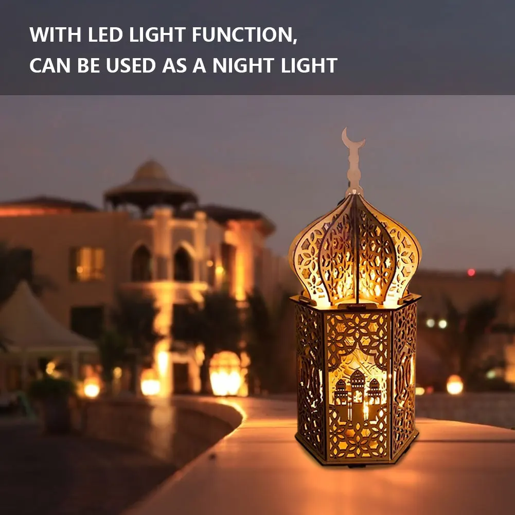 Muslim Islam Lighthouse LED Wooden Ramadan Festival Palace Night Light Crafts Ramadan Atmosphere Lantern Lights
Muslim Islam Lighthouse LED Wooden Ramadan Festival Palace Night Light Crafts Ramadan Atmosphere Lantern Lights